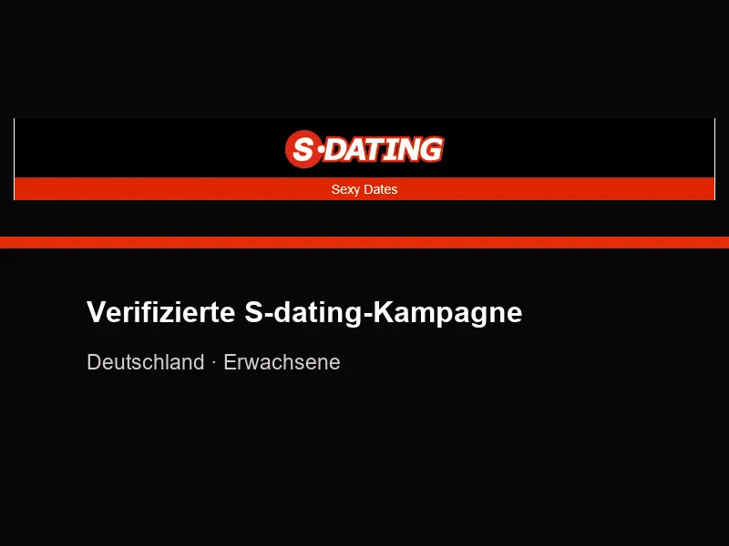 Geprüfte S-dating-Markenansicht